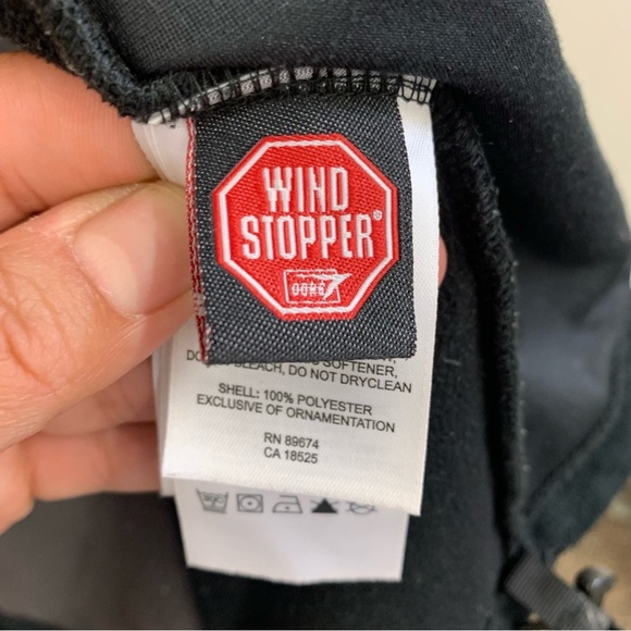 Mountain Hardwear Fleece Wind Stopper Jacket Small Black length 25 chest 16in - Picture 3 of 8